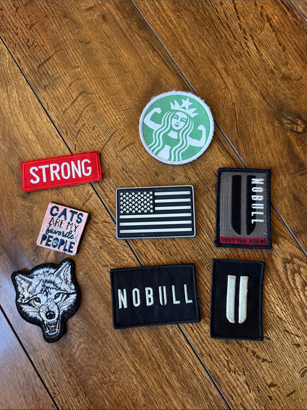 9 Gym Bag Patches